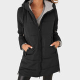 Antonia | Gepolsterte Jacke mit Kapuze