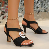 Ayindra - Bequeme Sandalen mit hohem orthopädischem Absatz