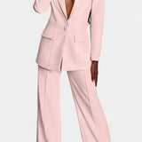 Rachele | Maßgeschneiderter Blazer und Weite Hosen Marnie