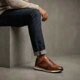 Alessandro — Sneakers aus geflochtenem Leder
