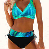 Buntes Bikini Eva - Fröhlicher und Lebhafter Stil