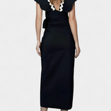 Cristina | Fabiana Top Elegante mit Volants und Kontrastnähten