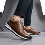 Lucano - Sneakers aus perforiertem Leder