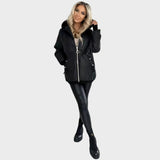 Belle | Winterjacke mit Kapuze
