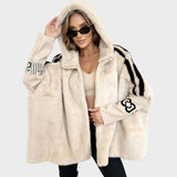 Beatrix | Eleganter Leder-Mantel
