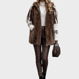 Beatrix | Eleganter Leder-Mantel