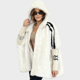 Beatrix | Eleganter Leder-Mantel