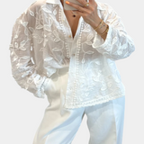 Prairie | Bestickte Spitzenbluse