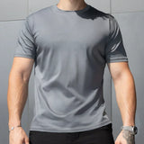 Emanuele™ | T-Shirt Evano - Elegant Dunkelgrau