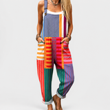 Bequeme Bedruckte Latzhose