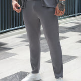 Gianluca™ | Bailey Cordhosen in Grau
