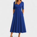 VERA | ELEGANTES MIDI-KLEID