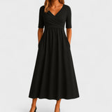 VERA | ELEGANTES MIDI-KLEID