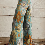 CIRILLA | HOSEN MIT BLUMENMUSTER