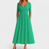 VERA | ELEGANTES MIDI-KLEID