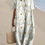 NILAM | Gedrucktes Sommerkleid
