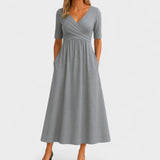 VERA | ELEGANTES MIDI-KLEID