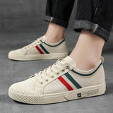 Sneaker aus Strick Marco mit Trikolore-Band