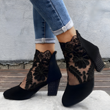 Norene™ Stiefeletten aus elegantem Spitzenmaterial