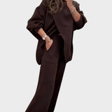 Noemi | Komplettset aus Jersey und Oversize-Hosen