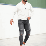 Mattia™ | Jeans Riptide Denim Grau