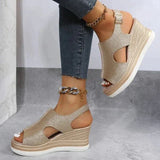 Maeve – Bequeme Sandalen mit Keilabsatz