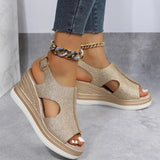 Maeve – Bequeme Sandalen mit Keilabsatz