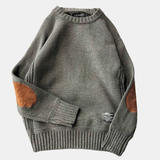Henry | Wollpullover mit Ellbogen-Patches