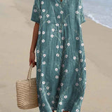 NILAM | Gedrucktes Sommerkleid