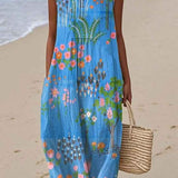 MARIELA | Gedrucktes Sommerkleid