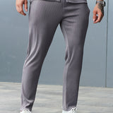 Gianluca™ | Bailey Cordhosen in Grau