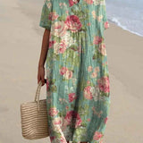 NILAM | Gedrucktes Sommerkleid
