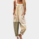 Bequeme Bedruckte Latzhose