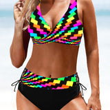 Buntes Bikini Eva - Fröhlicher und Lebhafter Stil