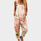 Bequeme Bedruckte Latzhose