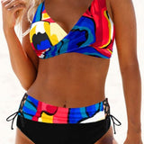 Buntes Bikini Eva - Fröhlicher und Lebhafter Stil