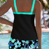 Laluna® | Elegantes Tankini-Set aus zwei Teilen