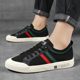 Sneaker aus Strick Marco mit Trikolore-Band