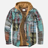 Patchwork-Jacke Bastien