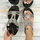 Maison – Bequeme orthopädische Sandalen aus Kristall