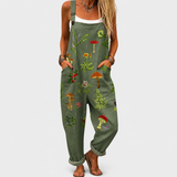 Bequeme Bedruckte Latzhose