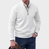 Malik | Eleganter Pullover mit Reißverschluss für Herren
