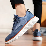 Sneaker Oxford aus geflochtenem Leder Vittorio