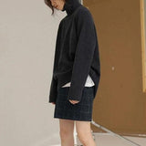 MIRA I Pullover mit Stehkragen