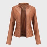 Romina | Casual Lederjacke