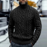 Harald | Vintage Pullover mit Stehkragen