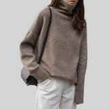 MIRA I Pullover mit Stehkragen
