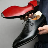 Enzo — Elegante Oxford Brogue Schuhe