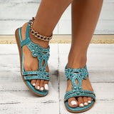 Maison – Bequeme orthopädische Sandalen aus Kristall