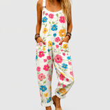 Bequeme Bedruckte Latzhose